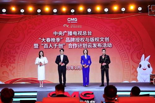 中央廣播電視總臺(tái)啟動(dòng)“大春晚季”品牌授權(quán)與版權(quán)文創(chuàng)計(jì)劃 攜手“百人千創(chuàng)”共拓音像制品新篇章